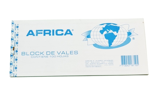 America Block De Vales