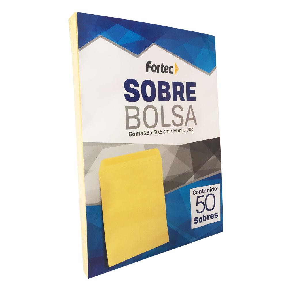 Fortec Sobre Tamaño Carta Pegamento C/50