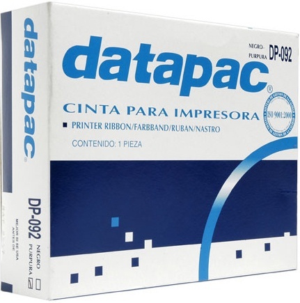 Datapac Cinta Ribbon DP-092 Negro