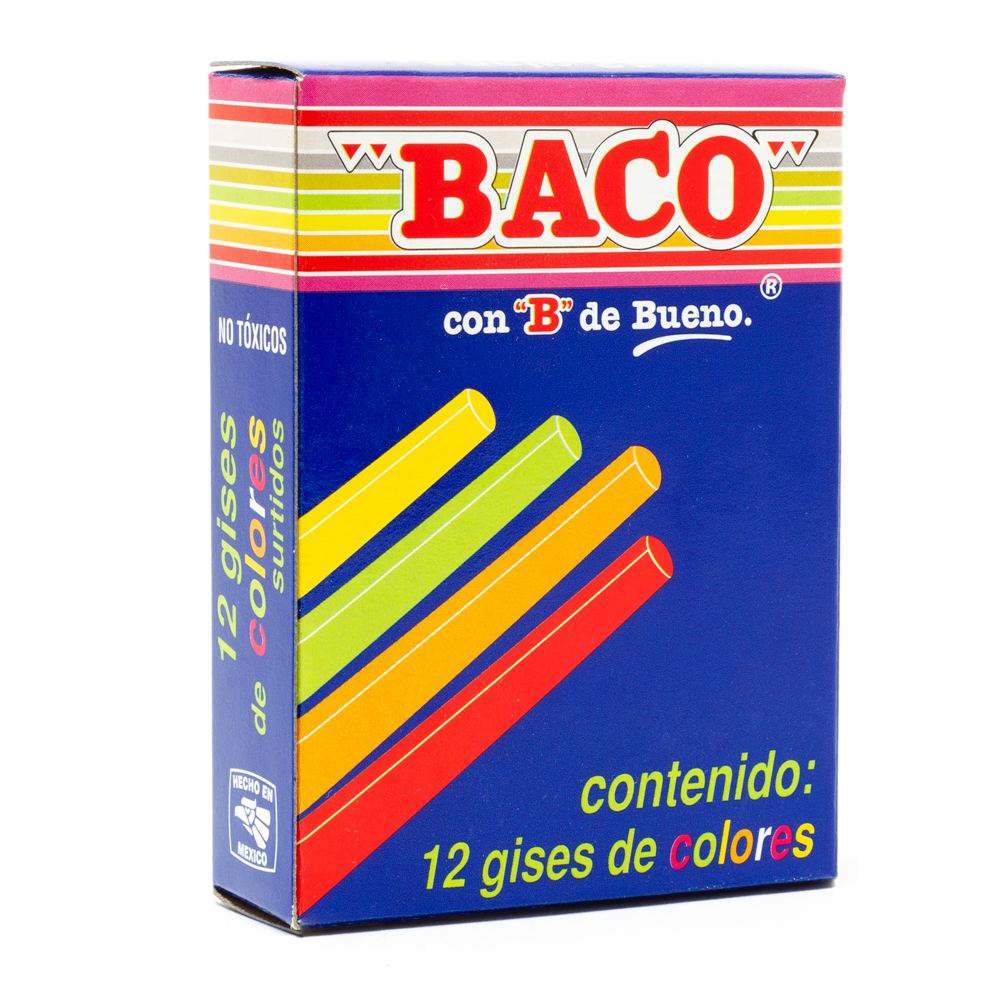 Baco Gises De Colores C/12