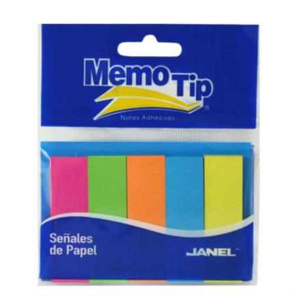 [Postit Tira Papel] Janel Memo Tip Señales De Papel